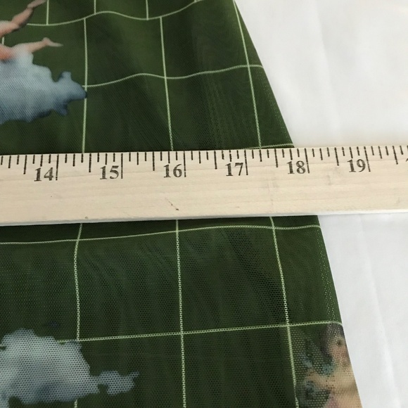 SHANE JUSTIN Romper Fashion Gawd Mesh Jumpsuit Green Plus Size 3X Size 1X 2X - Picture 14 of 16